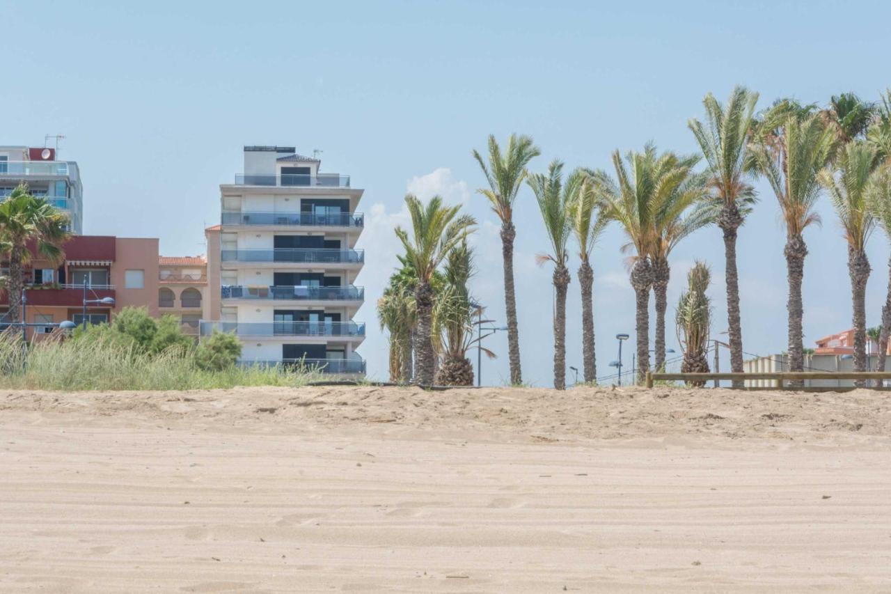 Atico Aqua Peniscola, 1ª Linea De Playa, Parking Y Piscina Apartman Kültér fotó