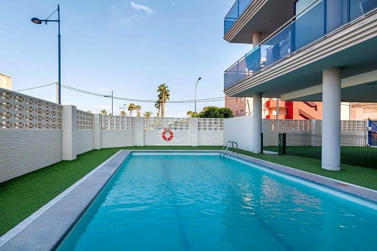 Atico Aqua Peniscola, 1ª Linea De Playa, Parking Y Piscina Apartman Kültér fotó