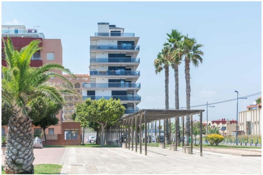 Atico Aqua Peniscola, 1ª Linea De Playa, Parking Y Piscina Apartman Kültér fotó