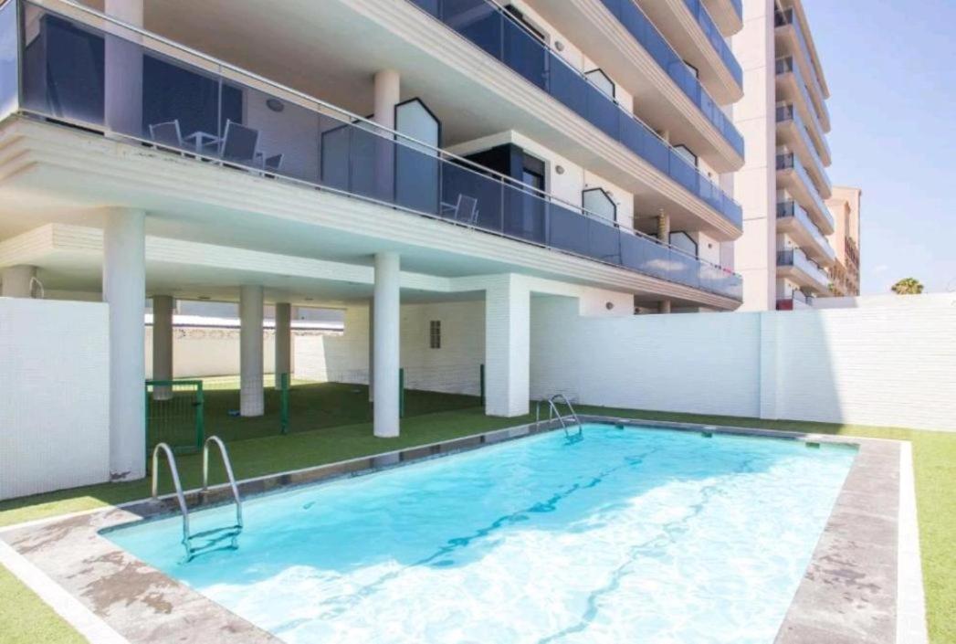 Atico Aqua Peniscola, 1ª Linea De Playa, Parking Y Piscina Apartman Kültér fotó