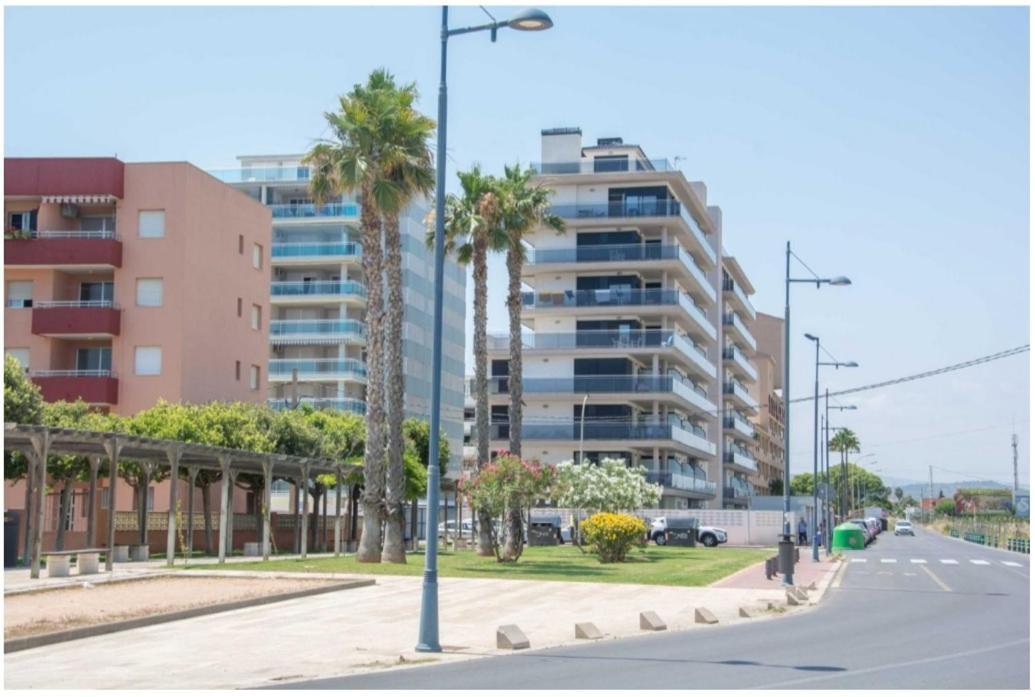Atico Aqua Peniscola, 1ª Linea De Playa, Parking Y Piscina Apartman Kültér fotó