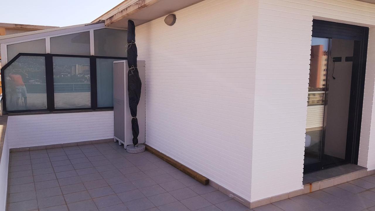 Atico Aqua Peniscola, 1ª Linea De Playa, Parking Y Piscina Apartman Kültér fotó
