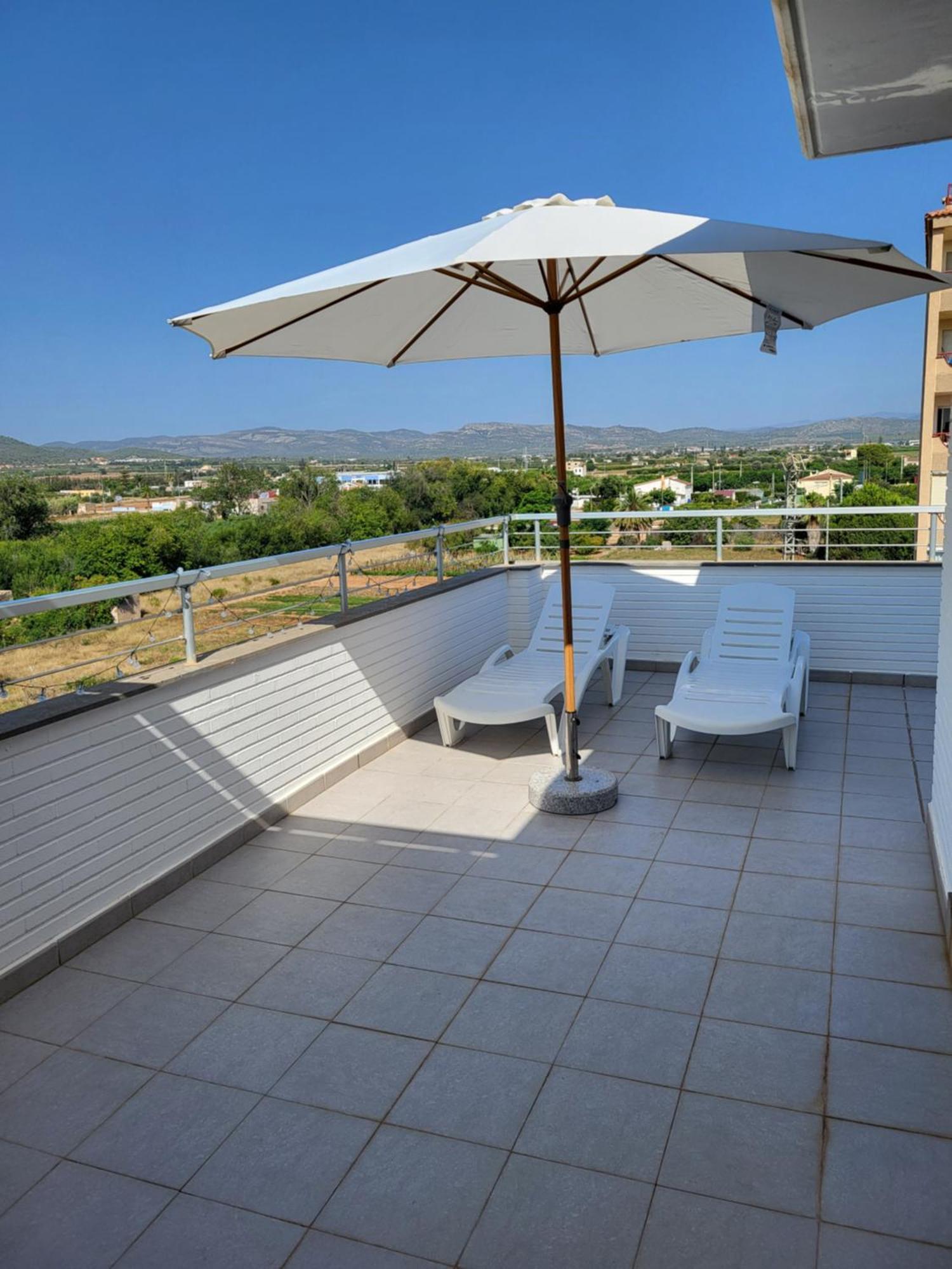 Atico Aqua Peniscola, 1ª Linea De Playa, Parking Y Piscina Apartman Kültér fotó